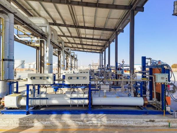 山東京博裝卸乙烯卸車